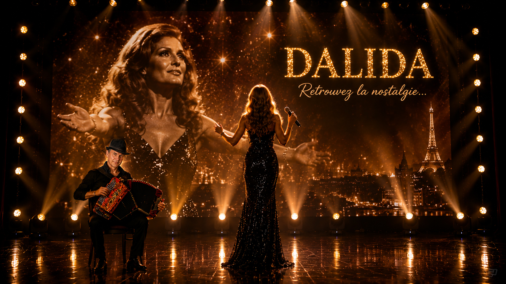 Spectacle hommage à Dalida